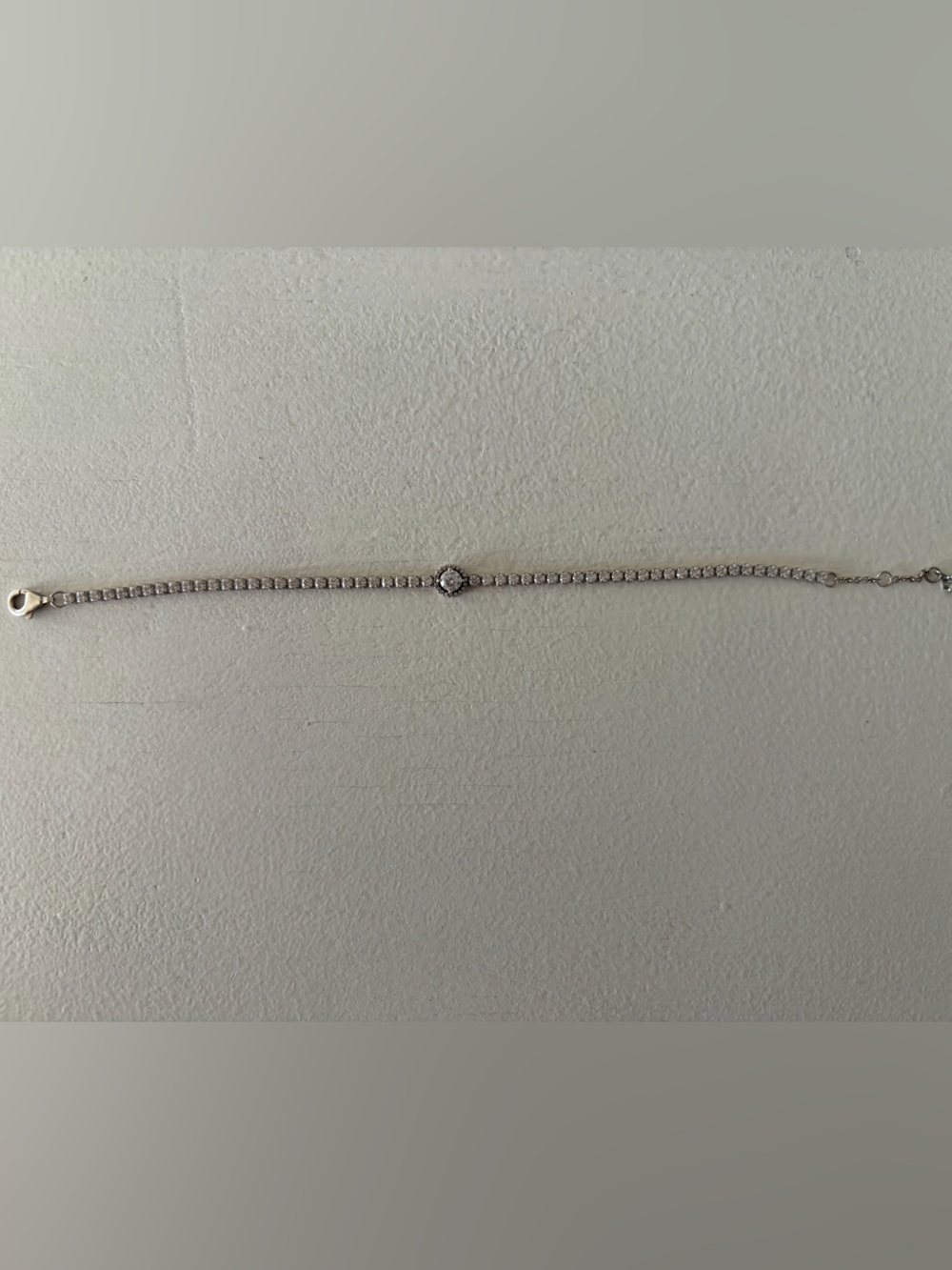 Pandora Sparkling halo tennis bracelet